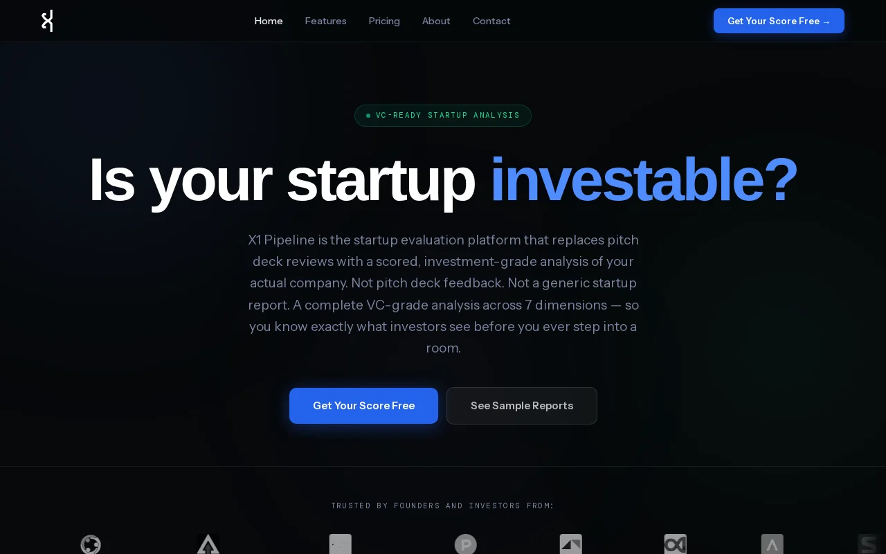 Upload your pitch deck, get investor feedback