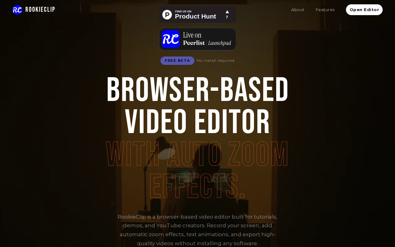 I built a free alternative to Screen Studio and Focusee