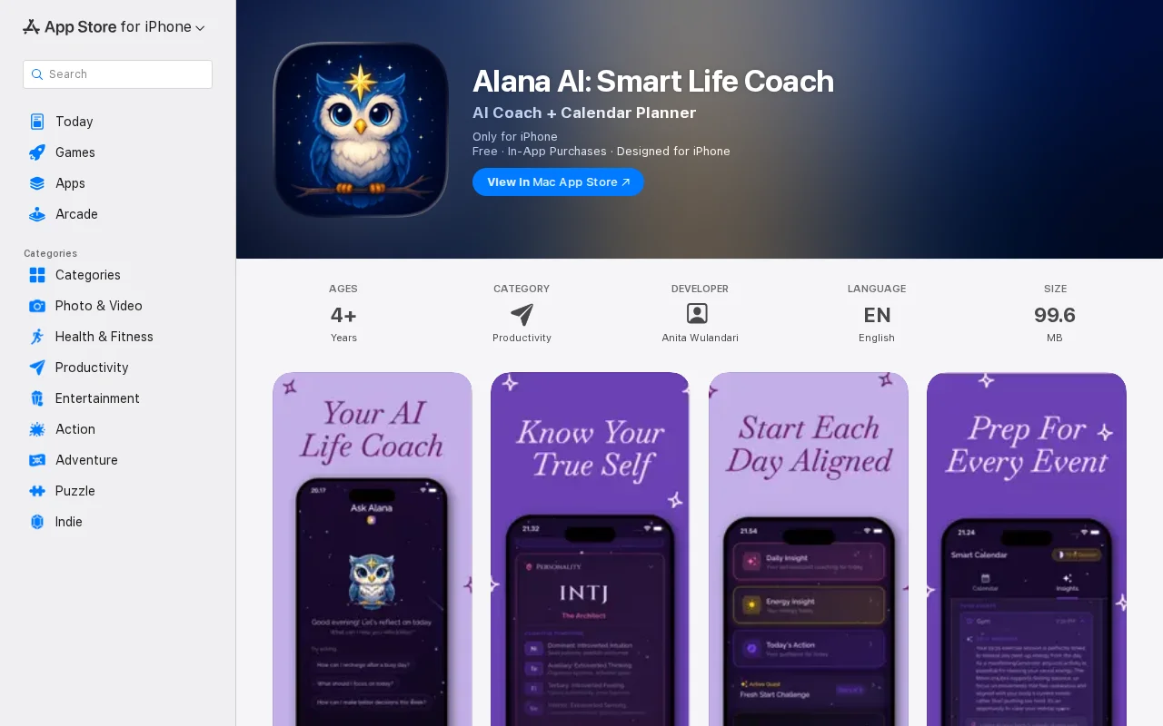 Alana AI – personalized coaching timed to your blueprint and calendar