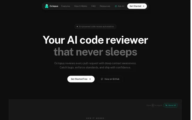 Octopus, Open-source alternative to CodeRabbit and Greptile