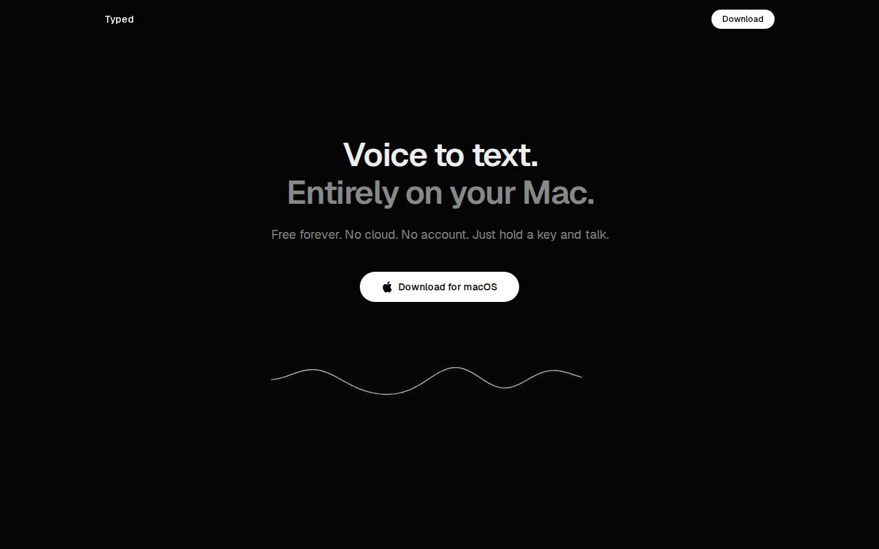 Local-first dictation for macOS – Parakeet TDT, zero cloud calls