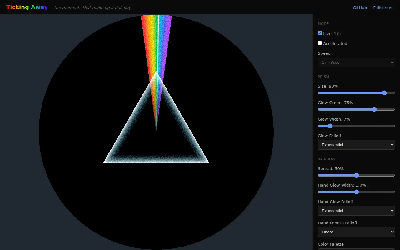 Ticking Away, a Dark Side of the Moon Watchface Written in Zig