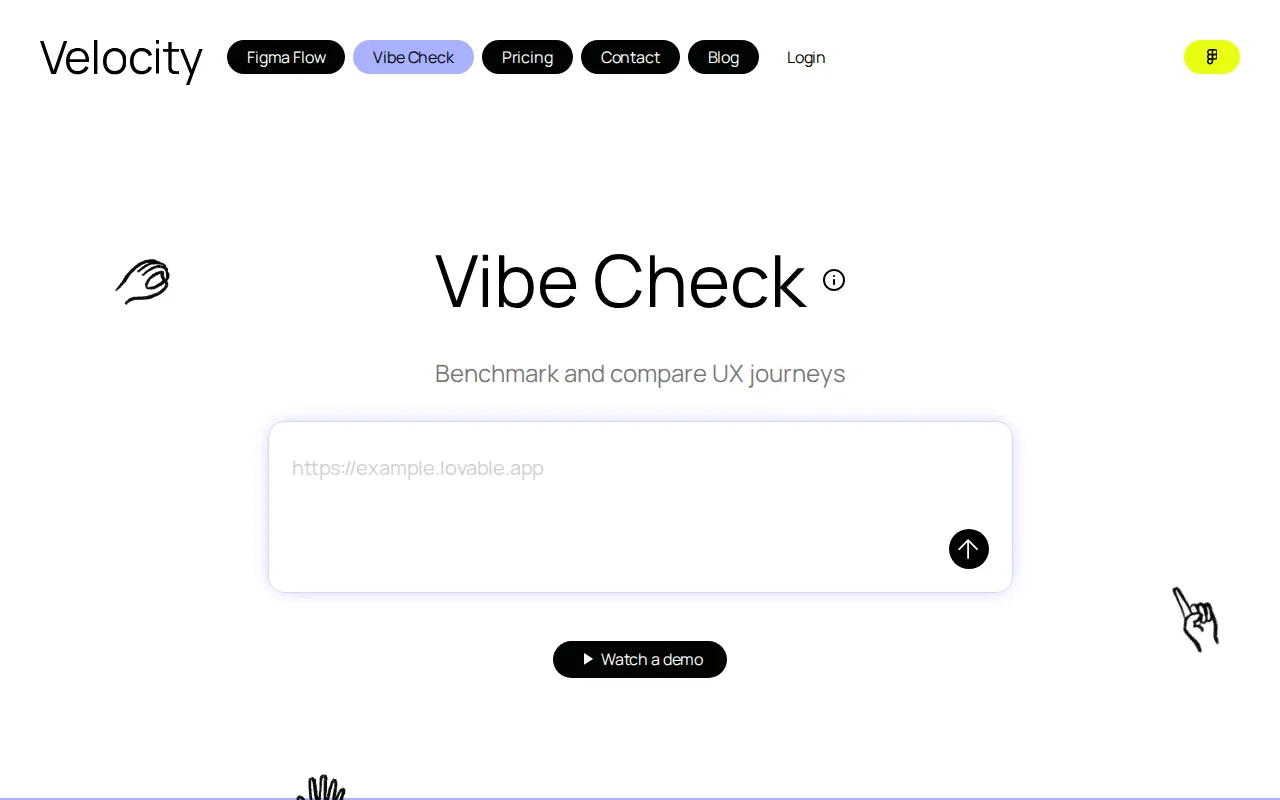 Vibe Check – UX Benchmark for vibe designs