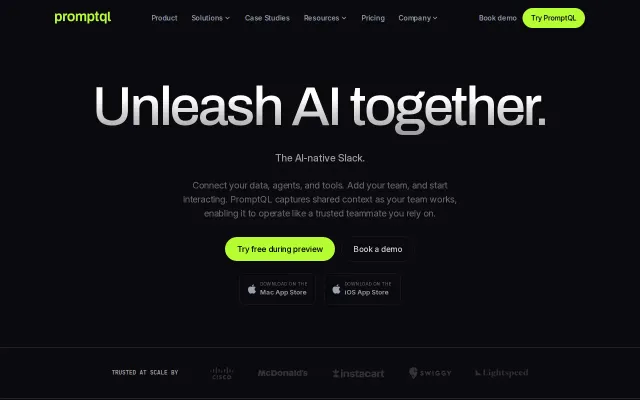 PromptQL – AI-Native Slack