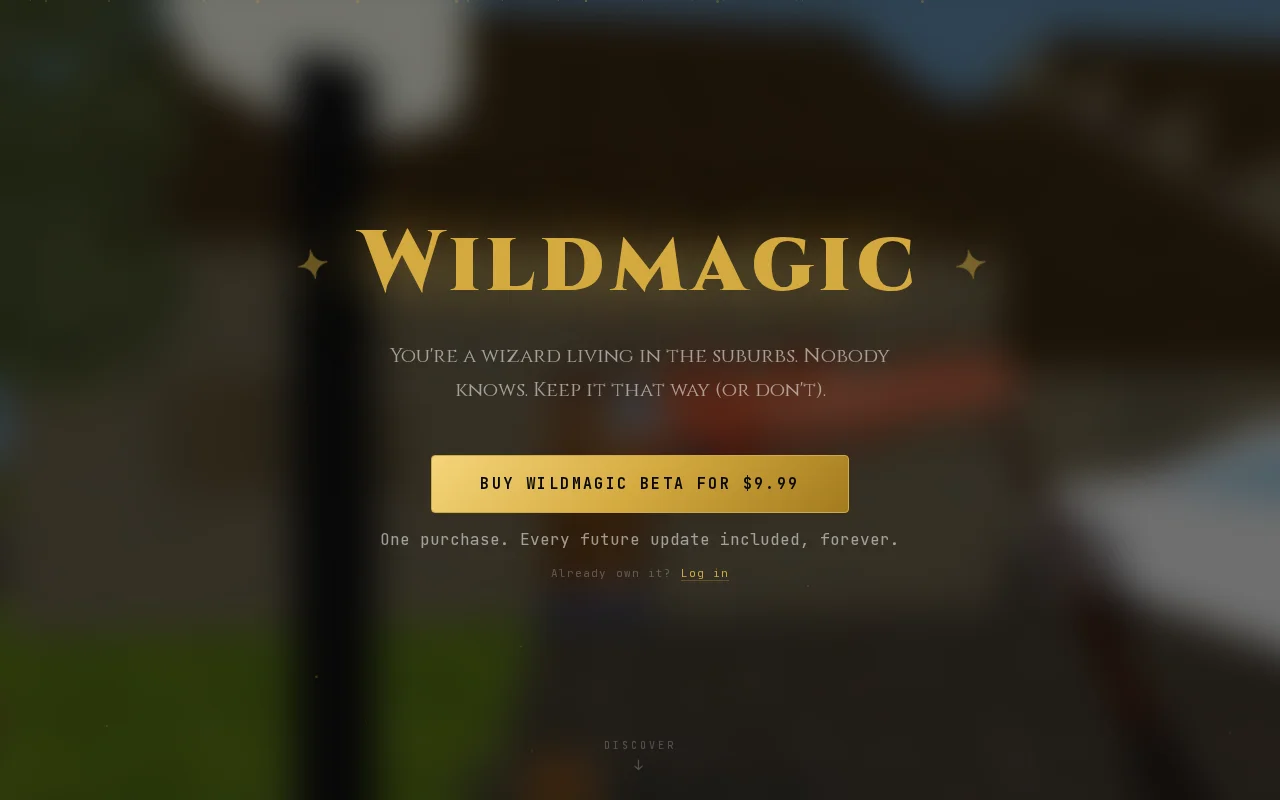 My open-world voxel game with a magic system, playable in the browser