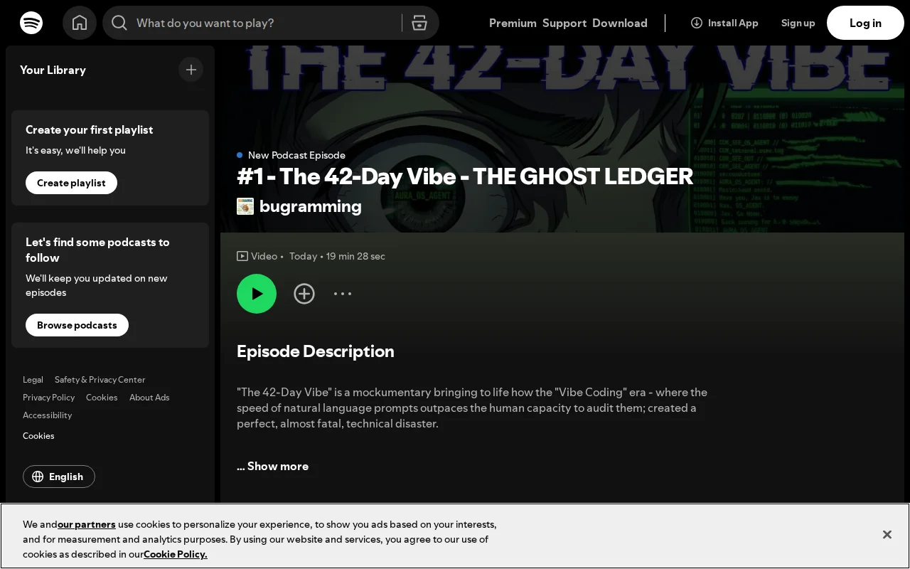 The 42-Day Vibe – A mockumentary on "Vibe Coding" taken to the extreme