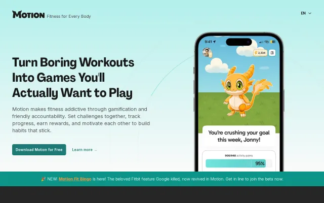 I built a virtual pet that gets stronger when you exercise