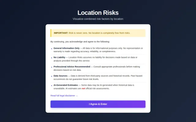 I built a risk map that adapts to your worldview