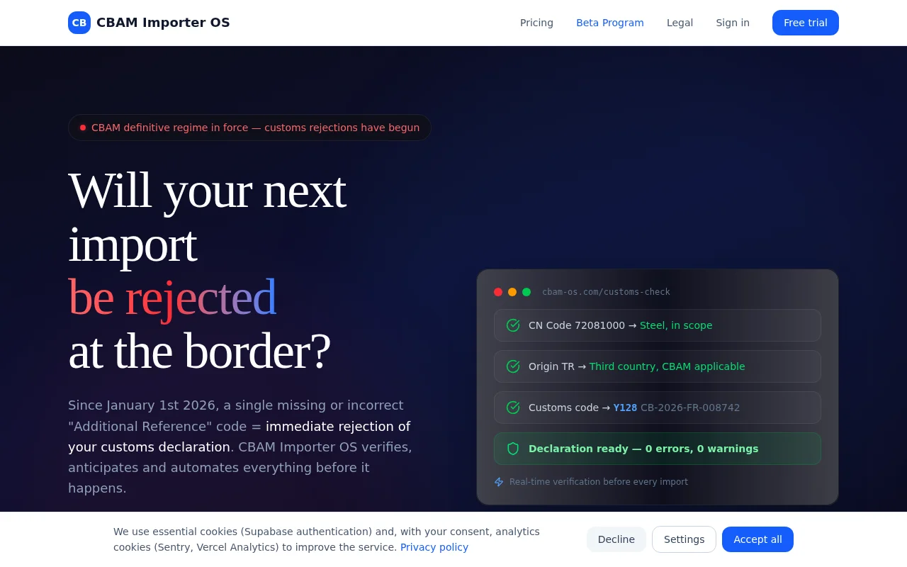 EU RegTech SaaS for sale – CBAM, AI Act, French tenders ($5K each)