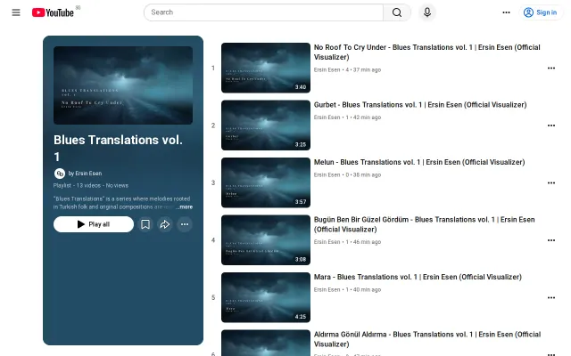 Blues Translations