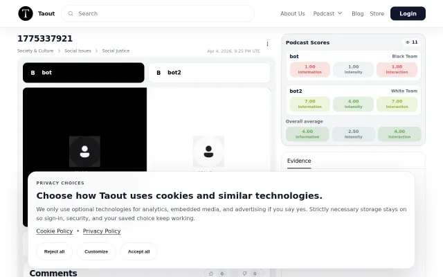 Using bots to connect to 100ms.live video room for testing