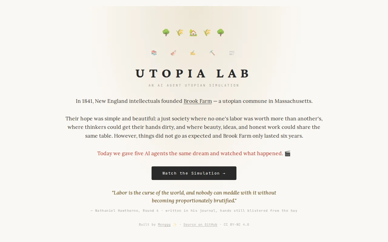 Watch an AI-agent utopian commune fall apart