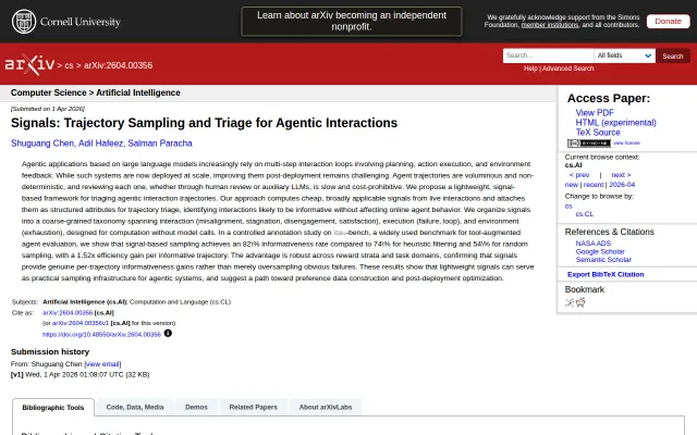 Signals – finding the most informative agent traces without LLM judges
