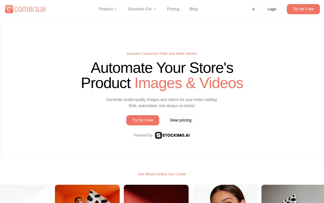 Async bulk product shots and videos to automate store visuals