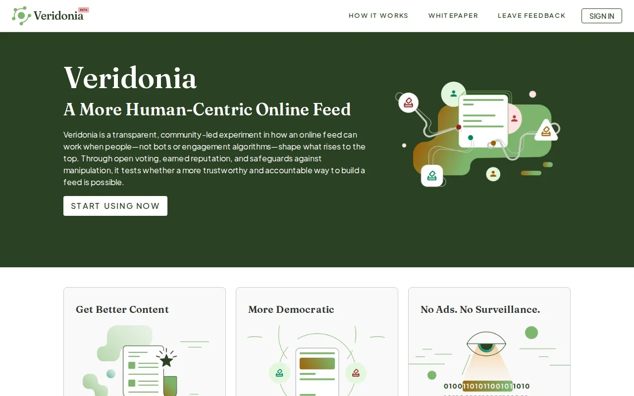 A social feed with no algo where communities decide what gets seen