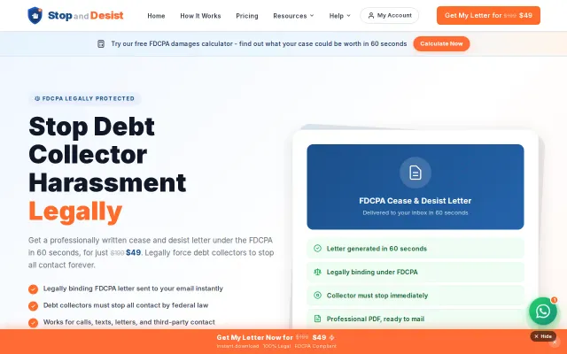 I built a tool to stop debt collector calls using a federal law