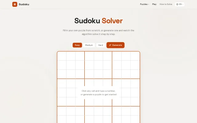 Sudoku Solver