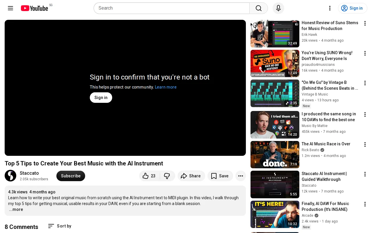 Staccato – Generate multi-track MIDI from text prompts [video]