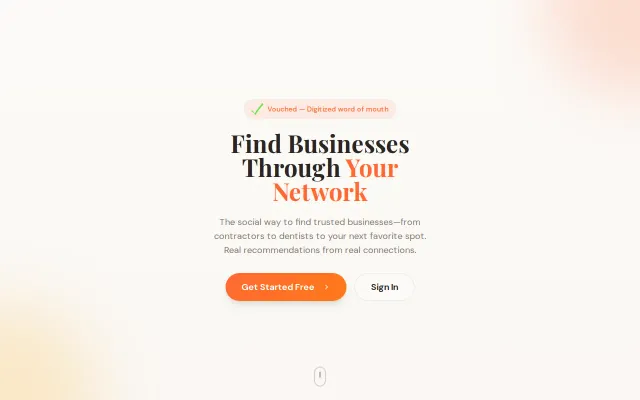I built a website to see business reviews from friends