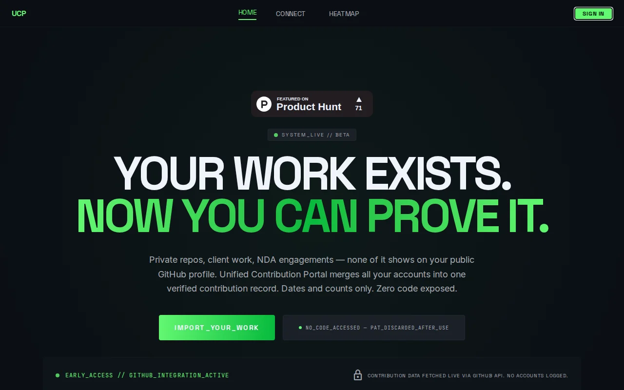 7 years of code, nothing to show on GitHub – so I built this
