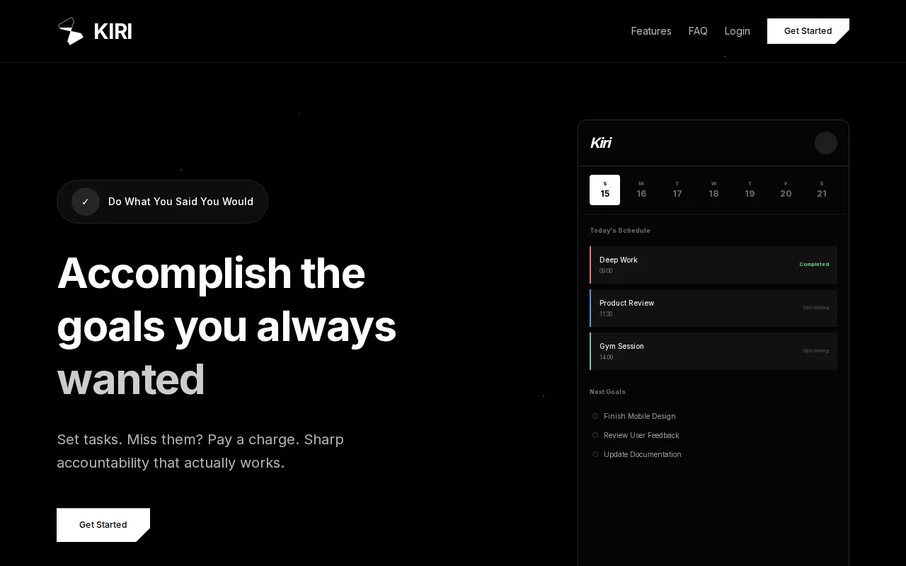 I built an app that charges you real money when you miss your goals