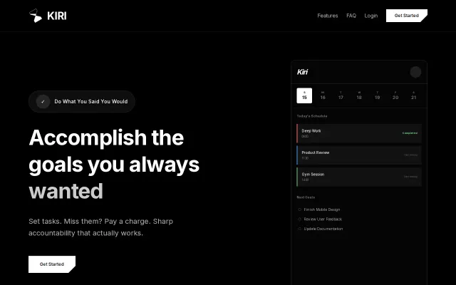 I built an app that charges you real money when you miss your goals