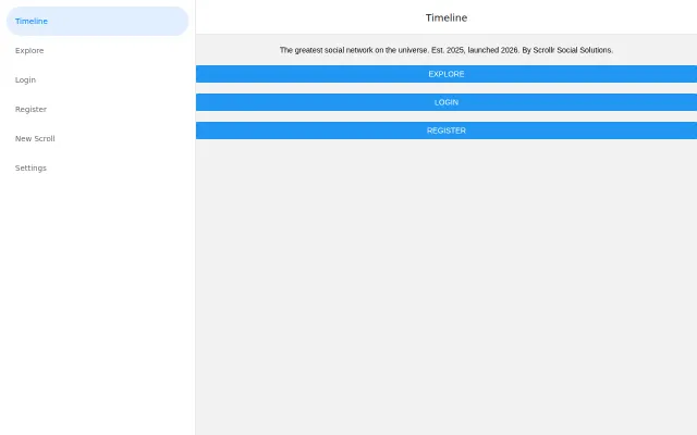 I built a 2006 twttr clone with no replies, likes, or algorithms