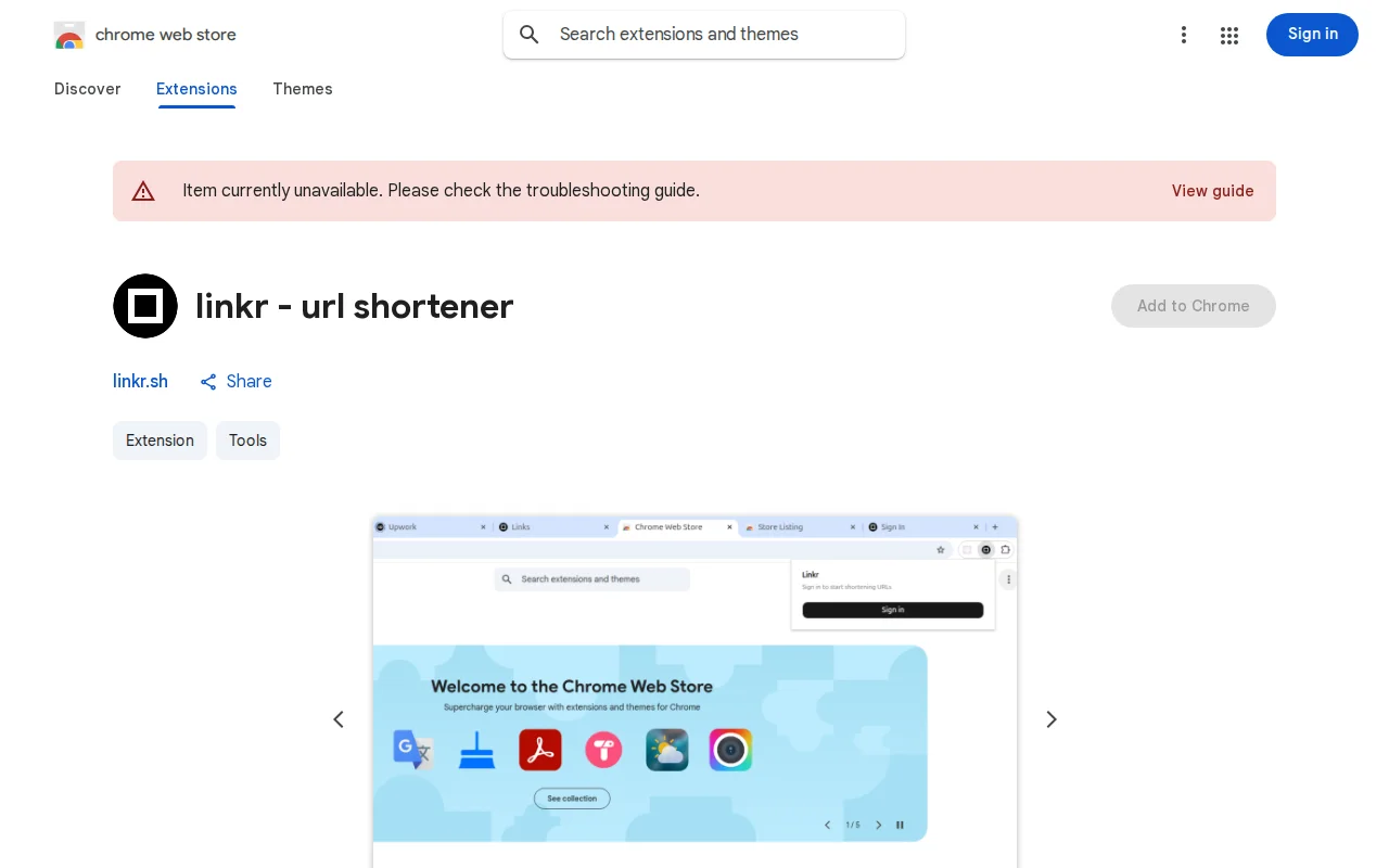 Built a Simple Link Shortener Extension in a Few Hours