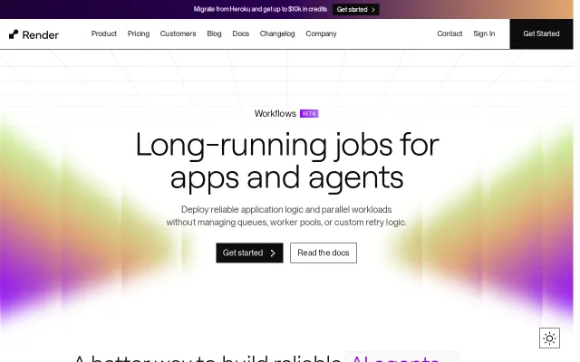 Render Workflows – Durable task orchestration without queues or workers