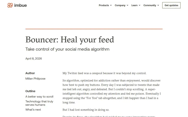 Control your X/Twitter feed using a small on-device LLM