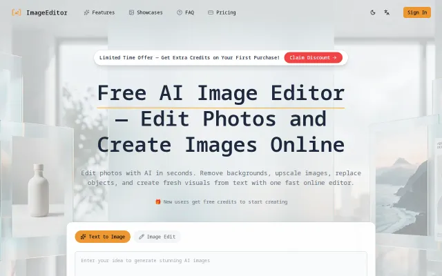Yet another AI image ediotr and generator