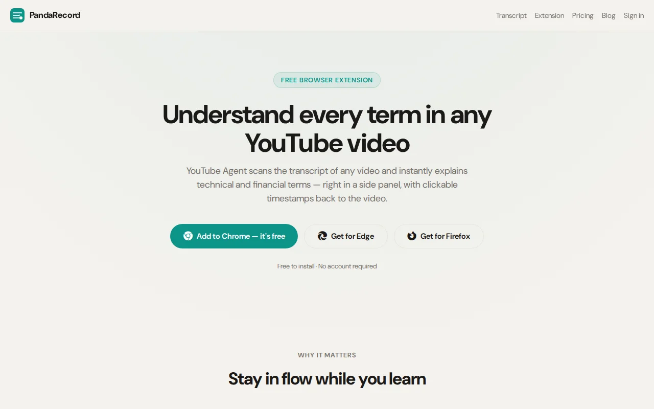 Turn any YouTube video into something you can use