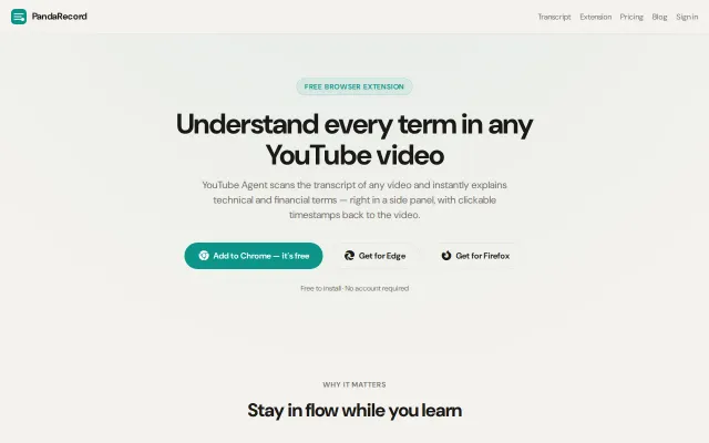 Turn any YouTube video into something you can use
