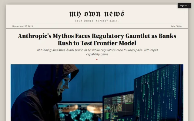 A web newspaper that looks like a newspaper