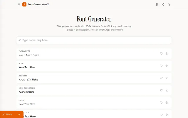 Turn Text into Beautiful Font
