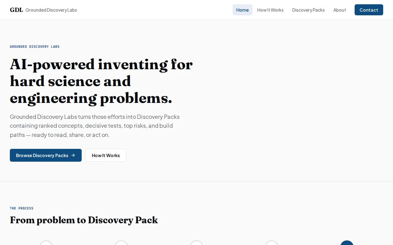 GDL – I built an AI-powered invention engine