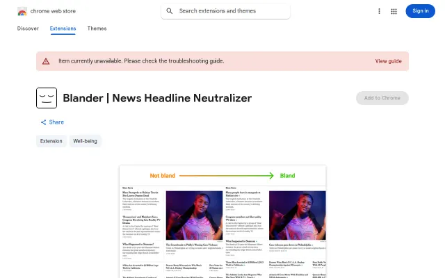 Blander – Makes NYT headlines boring on purpose