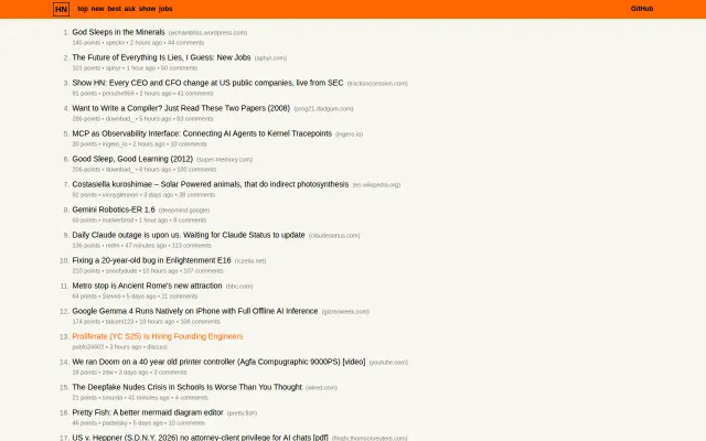 Lazy-HN, a faster Hacker News front end you probably don't need