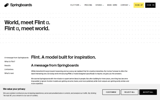 Flint – A 30B model fine-tuned for less repetition