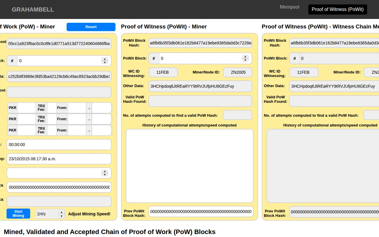 GrahamBell – If blockchain mining looked like this, would you mine?