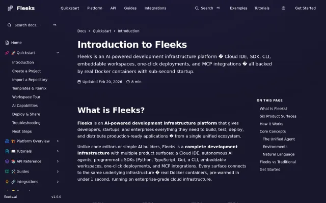 Fleeks – A production substrate for autonomous AI agents