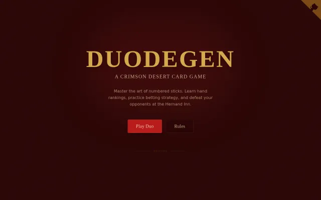 I built this to help me learn Duo in Crimson Desert