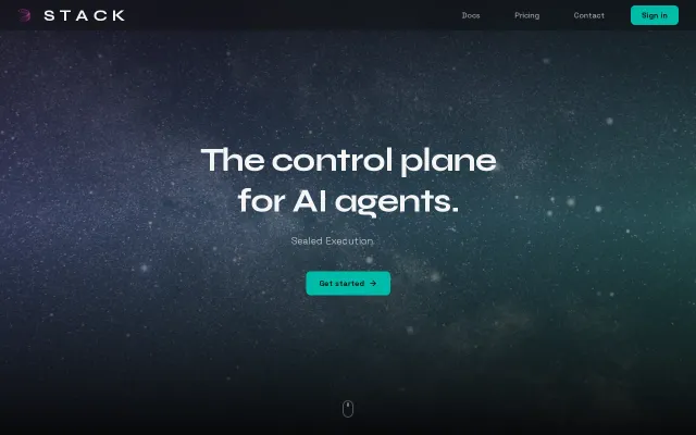 Stack – the control plane for AI agents