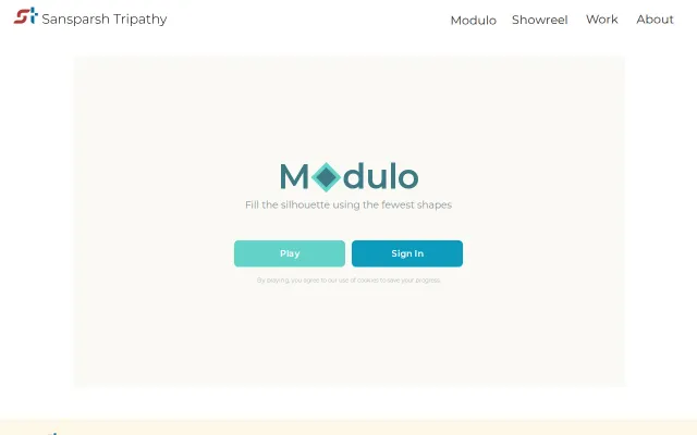 Modulo – A daily spatial reasoning puzzle