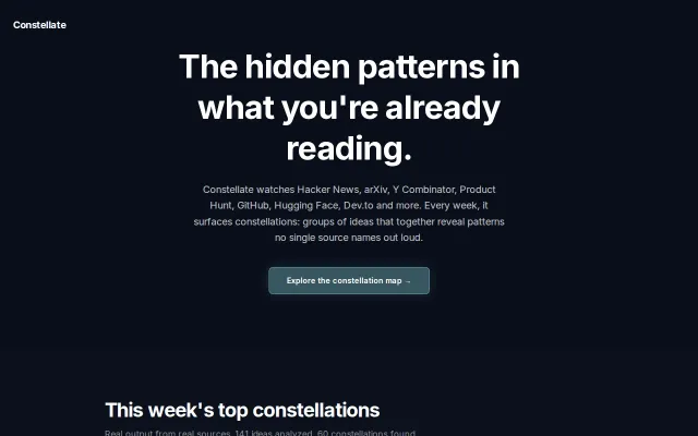 Constellate – Finding patterns by reasoning about groups, not pairs