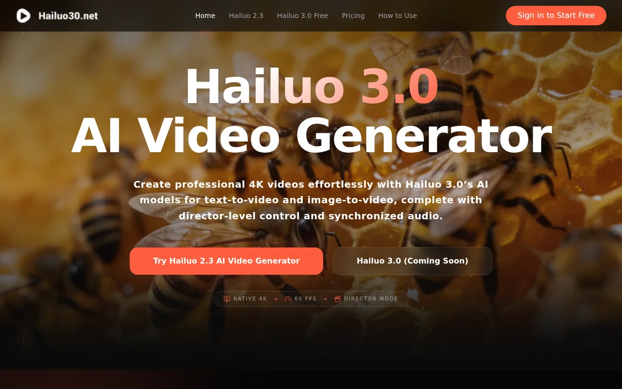 Hailuo 3.0 AI – AI Video Generator