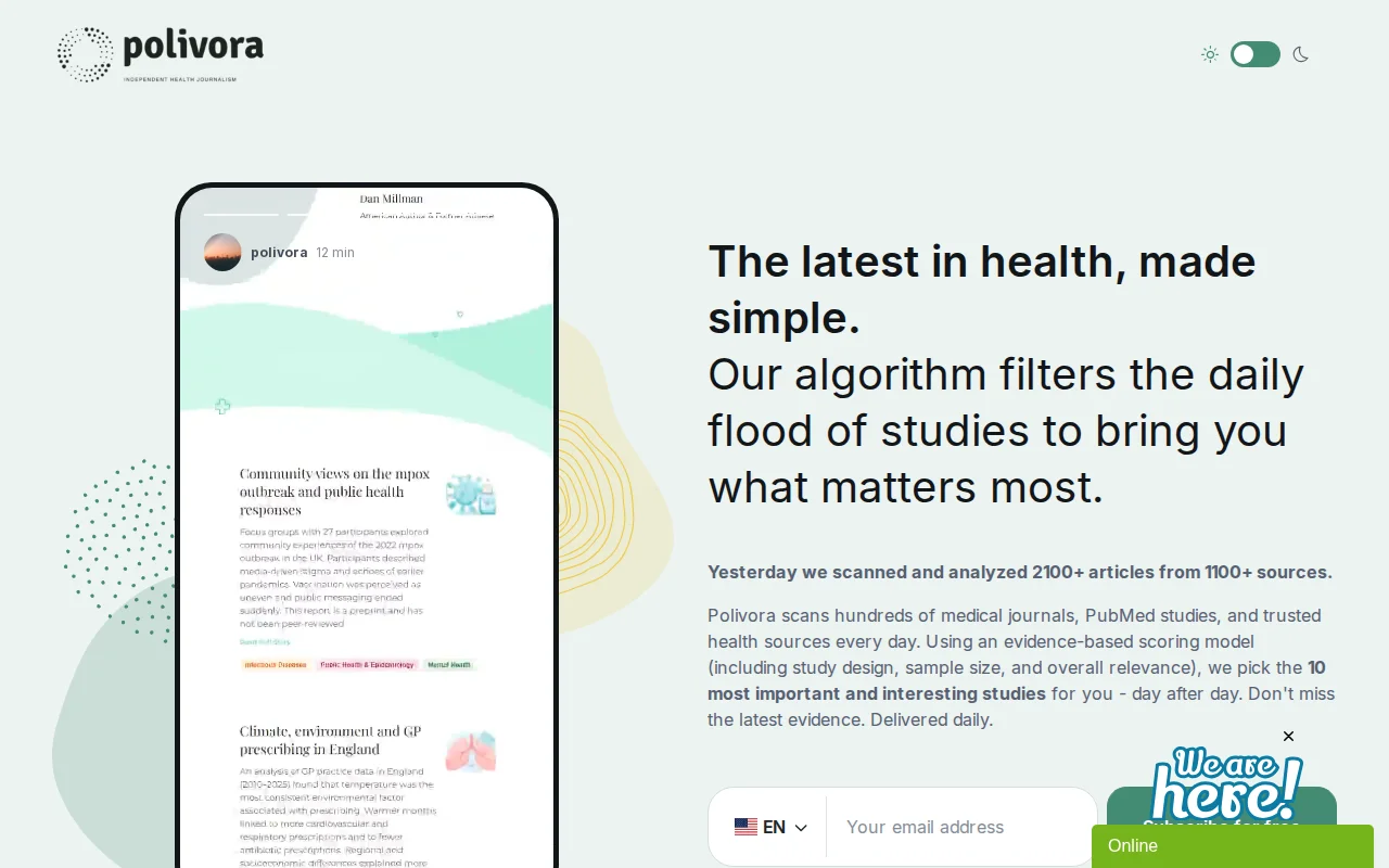 I built a tool that reads 2000 health studies a day so you dont have to