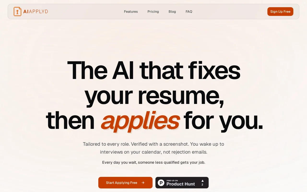 AI Applyd – a bot that applies to jobs for you