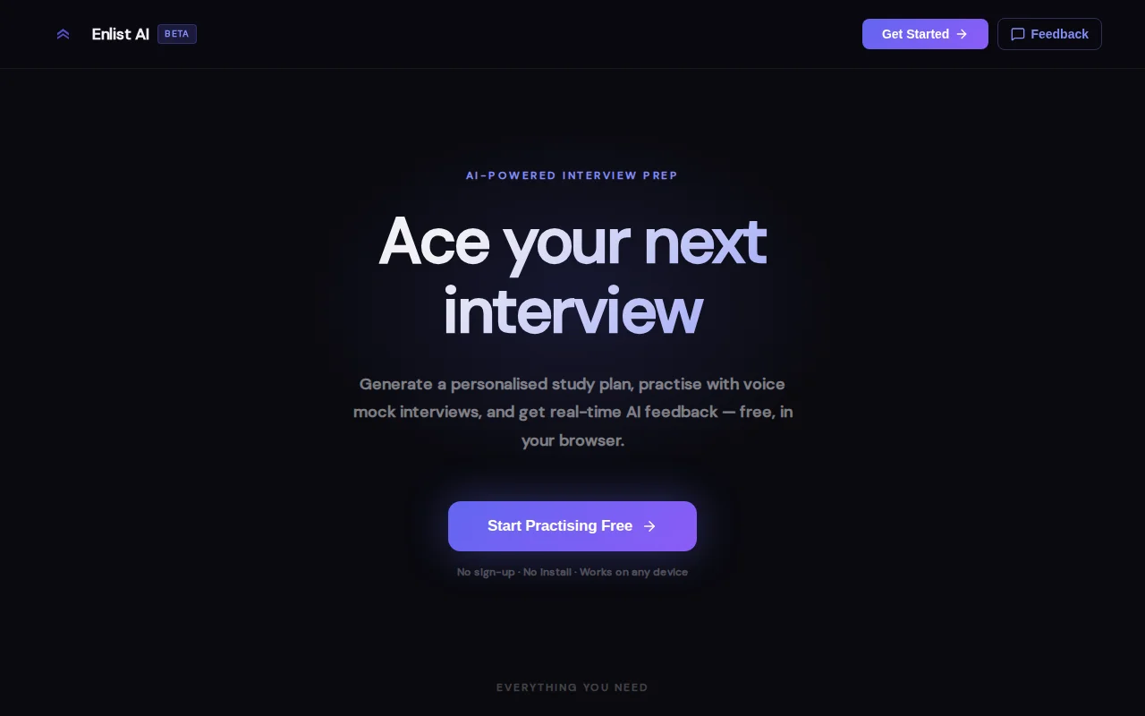 Enlist AI: A tool that turns any job description into a study plan