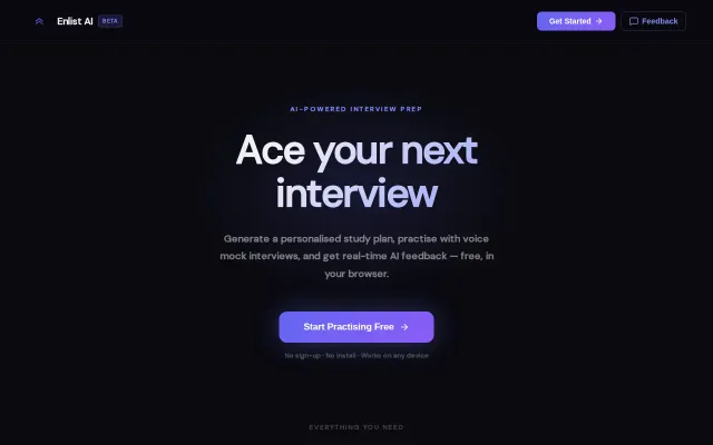 Enlist AI: A tool that turns any job description into a study plan